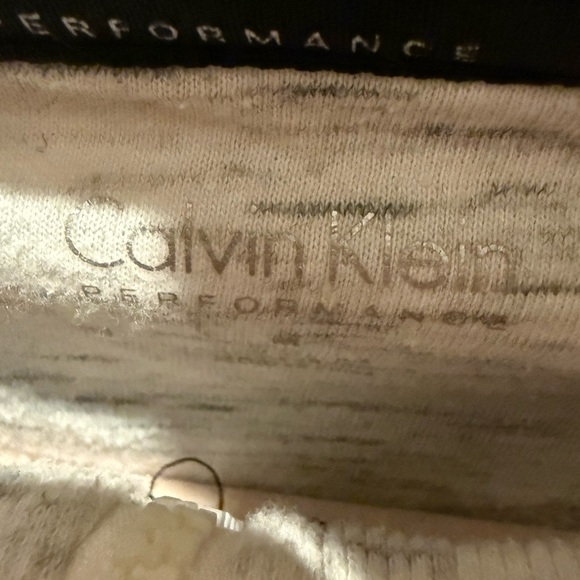 Calvin Klein Womens Performance Zipper Cropped Hooded Sweatshirt Hoodie Medium - Picture 3 of 3